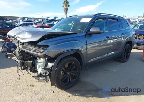 2022 Volkswagen Atlas 3.6L V6 Se W/Technology from USA, damaged, VIN 1V2WR2CA2NC525064